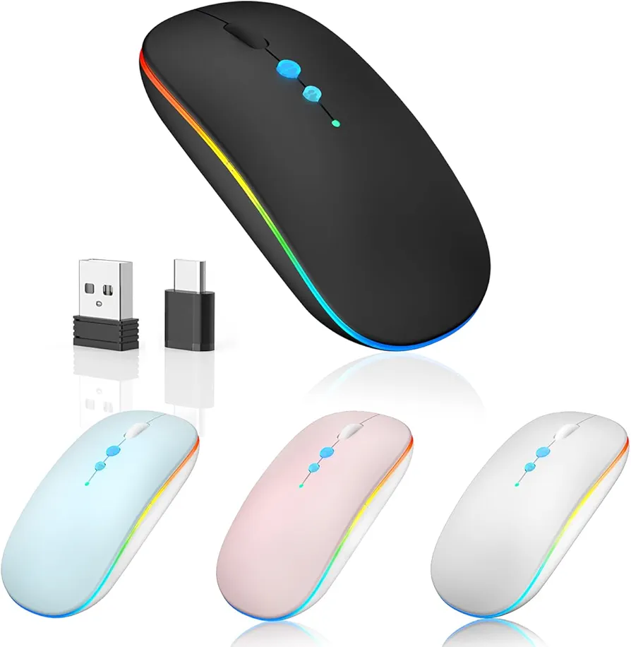 LED Wireless Mouse A100S